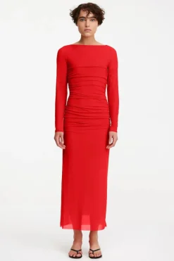 Significant Other - TILLIE MIDI DRESS (CHILLI)