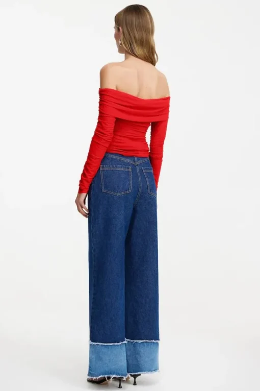 Significant Other - TILLIE LONG SLEEVE TOP (CHILLI)