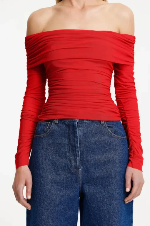 Significant Other - TILLIE LONG SLEEVE TOP (CHILLI)