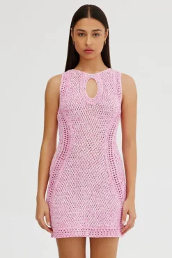 Women Significant Other - UNA MINI DRESS (FUCHSIA)