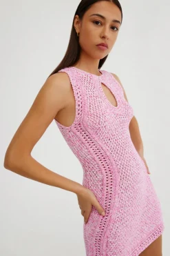 Women Significant Other - UNA MINI DRESS (FUCHSIA)