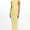 Significant Other - WHITNEY MIDI DRESS (BUTTER)