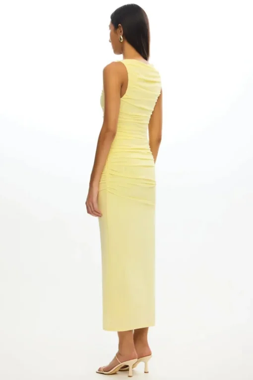 Significant Other - WHITNEY MIDI DRESS (BUTTER)