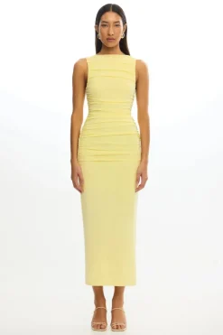 Significant Other - WHITNEY MIDI DRESS (BUTTER)