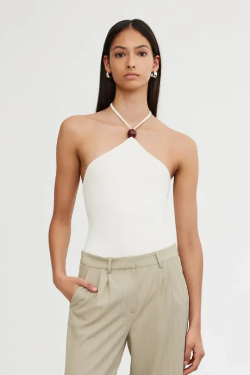 Significant Other CHARLIE BODYSUIT (PEARL) FINAL SALE