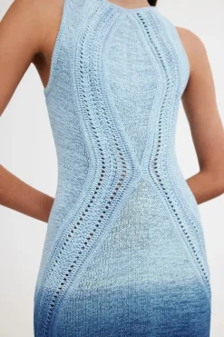 Significant Other ORLY DRESS (INDIGO FADE)