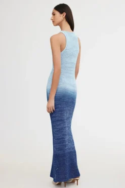 Significant Other ORLY DRESS (INDIGO FADE)