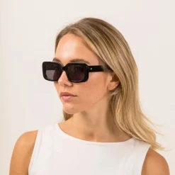 Women Sito Shades - INDI (BLACK / SMOKE GREY)
