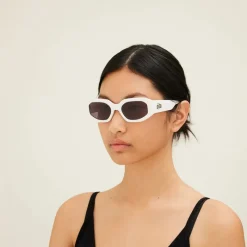 Women Sito Shades - JUICY (WHITE / SMOKE GREY)