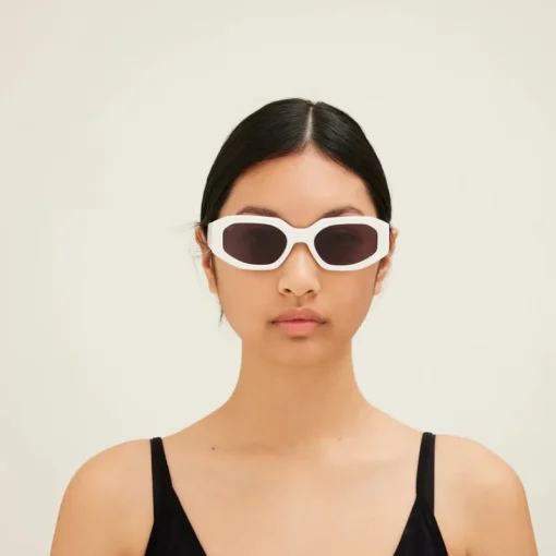 Women Sito Shades - JUICY (WHITE / SMOKE GREY)