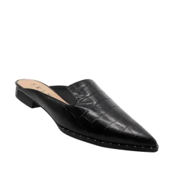 Women Skin Footwear - Lyncoln (Black Croc)