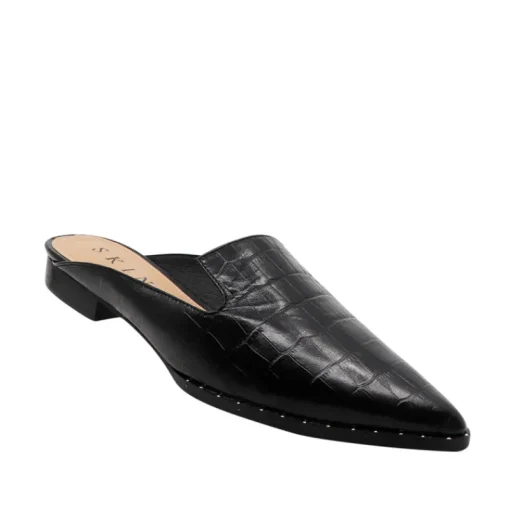 Women Skin Footwear - Lyncoln (Black Croc)