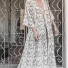 SOLEILUNA - Wrap Duster (Vintage Blooms)
