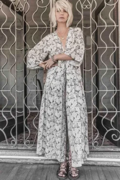SOLEILUNA - Wrap Duster (Vintage Blooms)