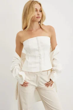 Sovere Studio SOVERE - ALTER COMBO BODICE (CHALK)