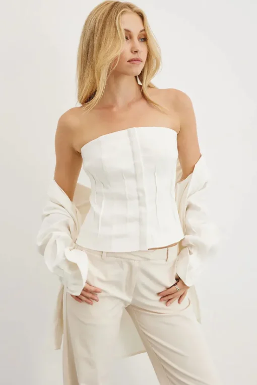 Sovere Studio SOVERE - ALTER COMBO BODICE (CHALK)