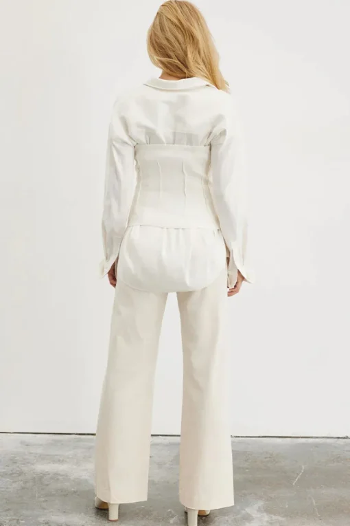 Sovere Studio SOVERE - ALTER COMBO BODICE (CHALK)