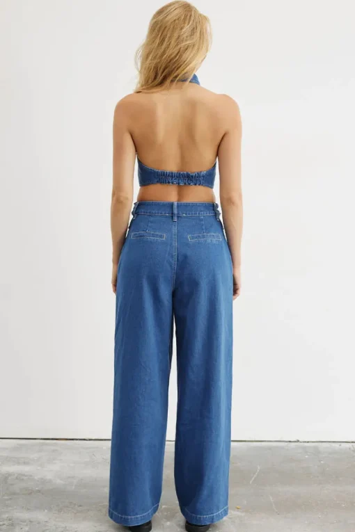 Sovere Studio SOVERE / STUDIO - ADVANCE DENIM PANT (MID BLUE)