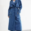 Sovere Studio SOVERE / STUDIO - ADVANCE MULTI-WEAR DENIM TRENCH (MID BLUE)