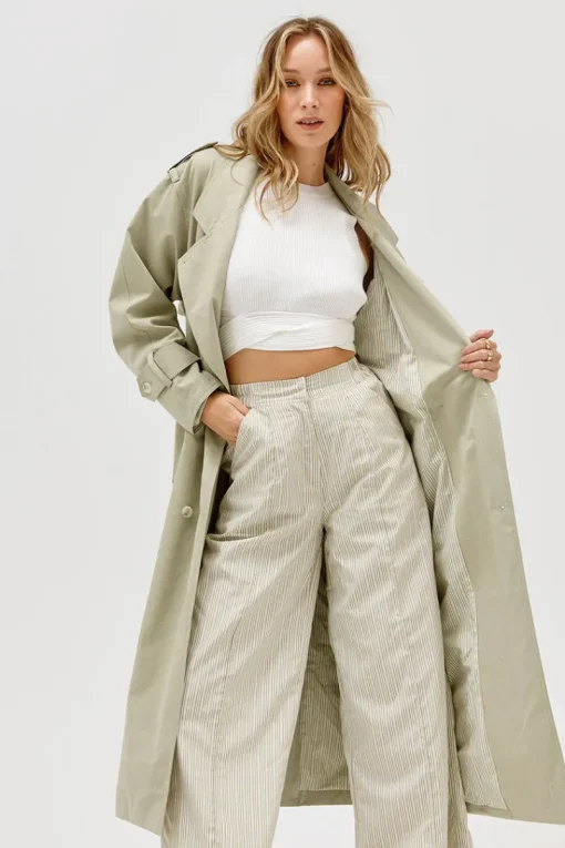 Sovere Studio SOVERE / STUDIO - Agency Trenchcoat (Melon)