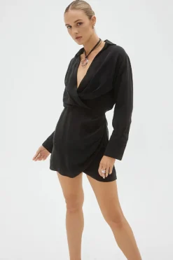 Sovere Studio SOVERE / STUDIO - Arcade Mini Dress (Black)