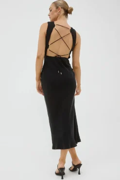 Sovere Studio SOVERE / STUDIO - Arcade Slip Dress (Black)