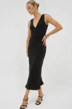 Sovere Studio SOVERE / STUDIO - Arcade Slip Dress (Black)