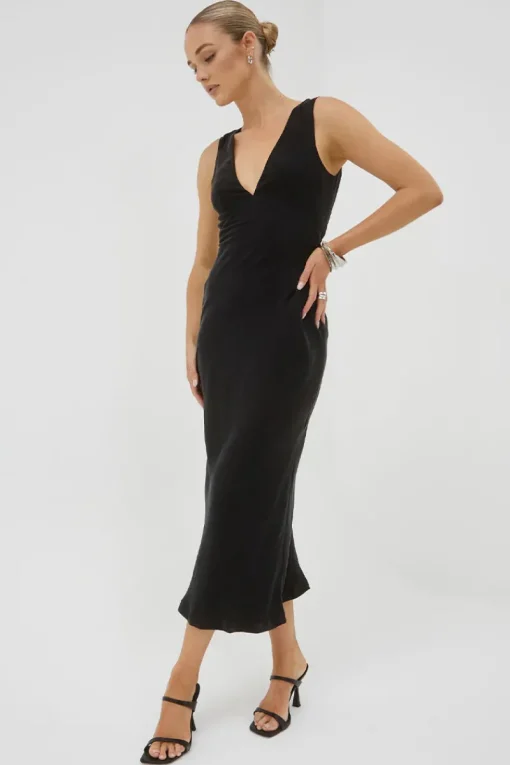 Sovere Studio SOVERE / STUDIO - Arcade Slip Dress (Black)