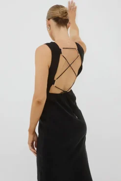 Sovere Studio SOVERE / STUDIO - Arcade Slip Dress (Black)