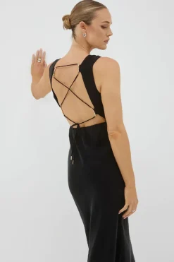 Sovere Studio SOVERE / STUDIO - Arcade Slip Dress (Black)