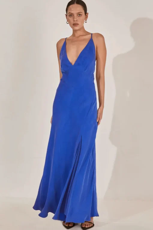 Sovere Studio SOVERE / STUDIO - ARLO MIDI DRESS (ROYAL BLUE)