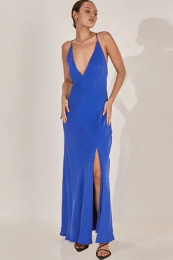 Sovere Studio SOVERE / STUDIO - ARLO MIDI DRESS (ROYAL BLUE)