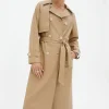 Sovere Studio SOVERE / STUDIO - Ascend PU Trenchcoat (Praline)