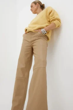 Sovere Studio SOVERE / STUDIO - Ascend PU Pant (Praline)