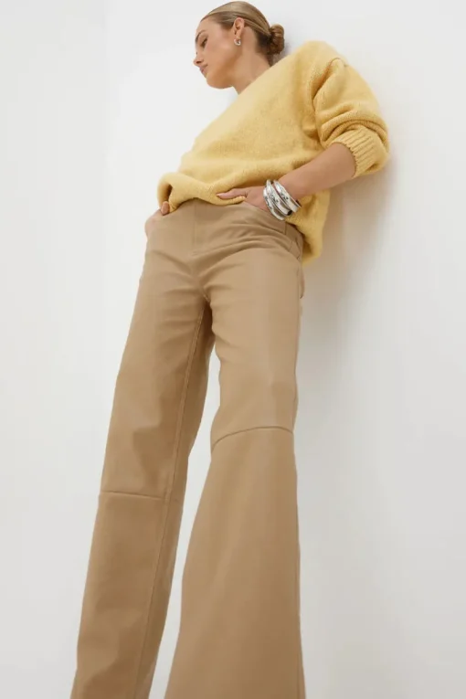 Sovere Studio SOVERE / STUDIO - Ascend PU Pant (Praline)