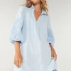 Sovere Studio SOVERE / STUDIO - Assure Smock Dress (Blue Ice) FINAL SALE