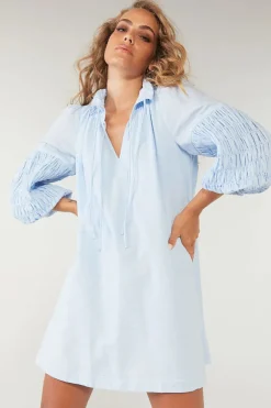 Sovere Studio SOVERE / STUDIO - Assure Smock Dress (Blue Ice) FINAL SALE