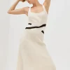 Sovere Studio SOVERE / STUDIO - DRIFT KNIT MIDI DRESS (NEUTRAL)
