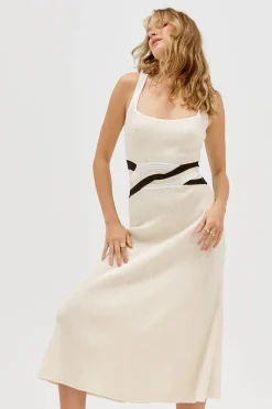Sovere Studio SOVERE / STUDIO - DRIFT KNIT MIDI DRESS (NEUTRAL)
