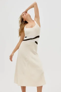 Sovere Studio SOVERE / STUDIO - DRIFT KNIT MIDI DRESS (NEUTRAL)