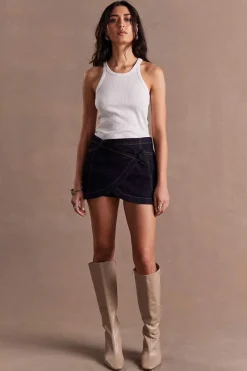 Sovere Studio SOVERE / STUDIO - DUSK DENIM SKORT (INK)