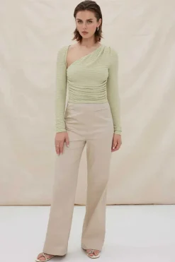 Sovere Studio SOVERE / STUDIO - ECLIPSE TOP (ARTICHOKE) FINAL SALE