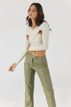 Sovere Studio SOVERE / STUDIO - Emote Crop (Almond) FINAL SALE