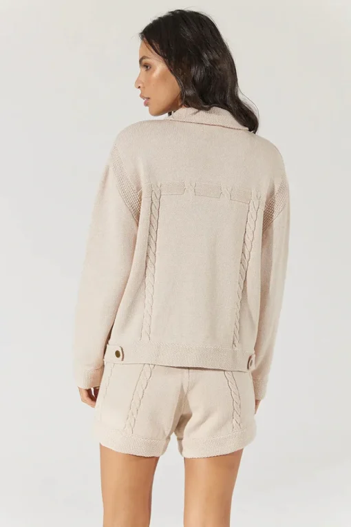 Sovere Studio SOVERE / STUDIO - Escape Knit Trucker (Natural)