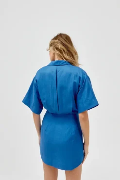 Sovere Studio SOVERE / STUDIO - FARAWAY SHIRT DRESS (LAPIS)