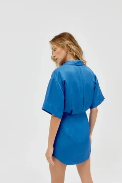 Sovere Studio SOVERE / STUDIO - FARAWAY SHIRT DRESS (LAPIS)