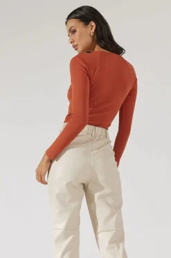 Sovere Studio SOVERE / STUDIO - Happening Leatherette Pant (Bone)