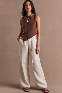 Sovere Studio SOVERE / STUDIO - HEIRLOOM TOP (CHOCOLATE)