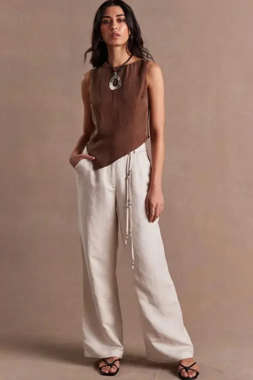 Sovere Studio SOVERE / STUDIO - HEIRLOOM TOP (CHOCOLATE)