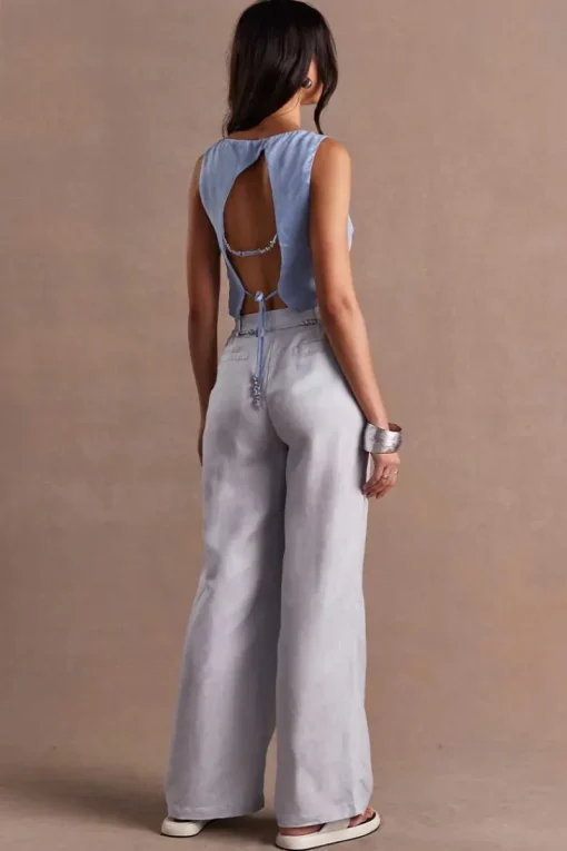 Sovere Studio SOVERE / STUDIO - HEIRLOOM TOP (GLACIER BLUE)